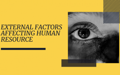 External Factors Affecting Human Resource