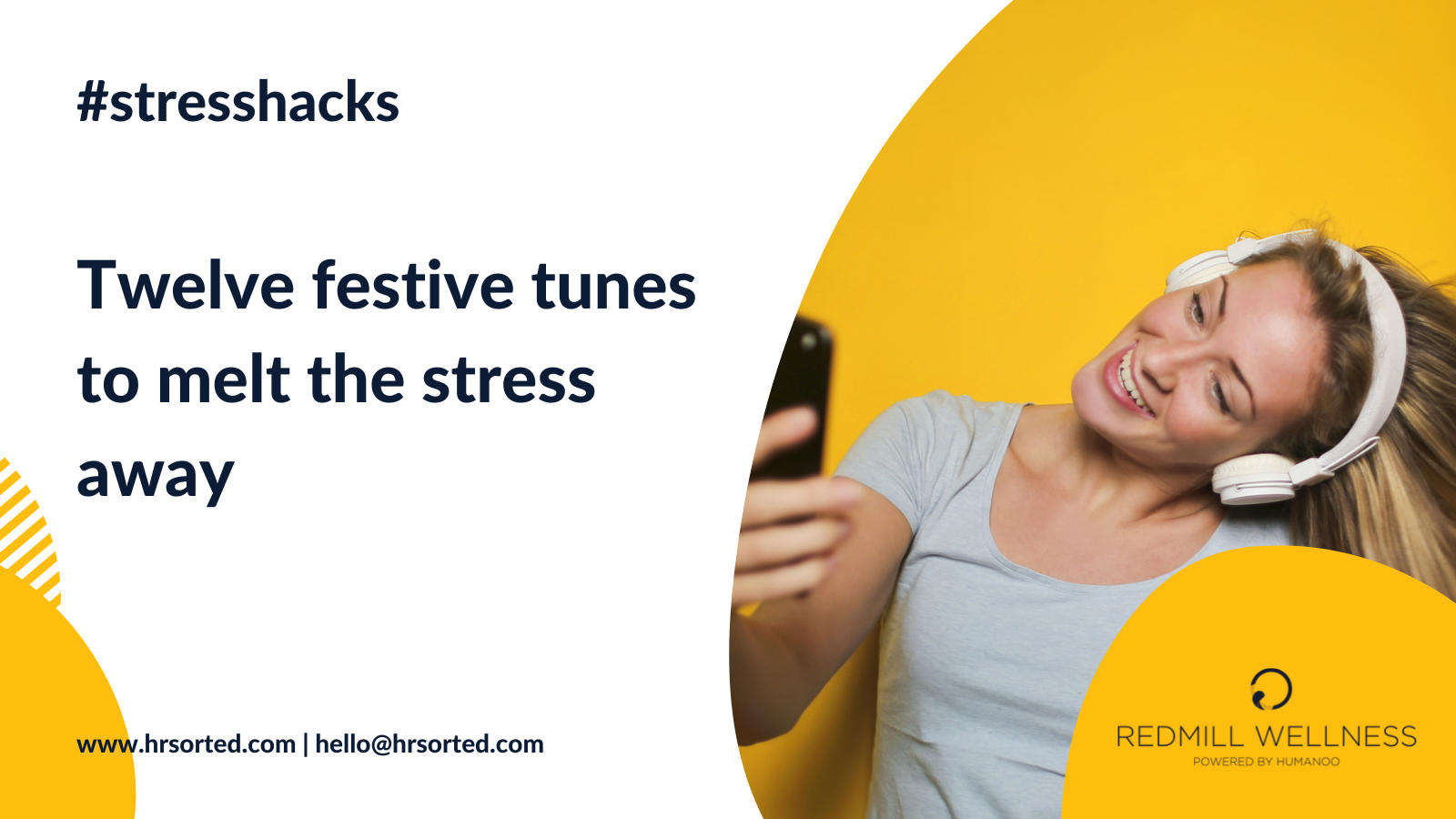 Twelve festive tunes to melt the stress away